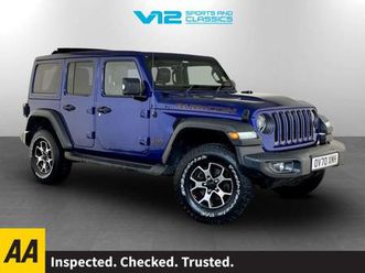 2020 jeep wrangler 2.0 gme rubicon 4dr auto8 convertible petrol automatic