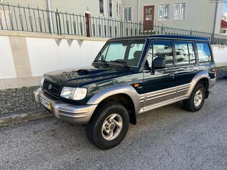 hyundai galloper exceed 2.5 tci 115 cv - 7 lugares dezembro/98