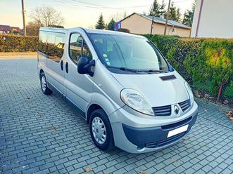 super stan! renault trafic 2.0 dci lift 9 osób oryginał nysa • olx.pl