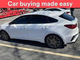 used 2021 kia forte5 gt limited w/ apple carplay & android auto, heated front seats, rearview cam