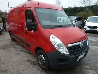 2016 vauxhall movano 2.3 cdti h2 van 110ps panel van diesel manual