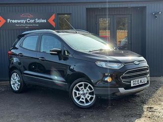 1.0t ecoboost titanium 2wd euro 5 (start/stop) 5dr