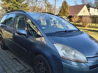 citroen c4 grand picasso benzyna 1.8 + lpg 7os zero rdzy międzyrzecze dolne • olx.pl