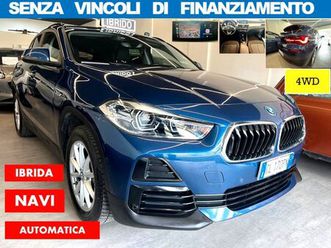 bmw x2 hybrid 25e xdrive autom *no vincoli finanz*unipro kim certificati