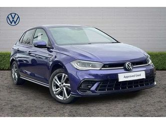 volkswagen polo - 1.0 tsi r-line 5dr