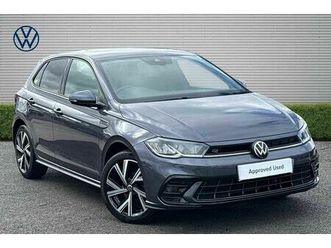 volkswagen polo - 1.0 tsi r-line 5dr **17' bergamo alloys, mobile phone charging**