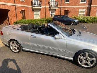 low miles mercedes-benz, clk, convertible, 2006, semi-auto, 3498 (cc), 2 doors