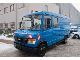 mercedes-benz nr.31 vario 614 d / ahk / shz / doka 9 sitzer