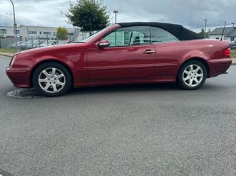 mercedes benz clk cabrio 2,0 kompressor 163ps