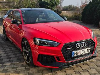 audi rs5 sportback nav*pano*b&o*20*headup*360kamera, 2019 god.
