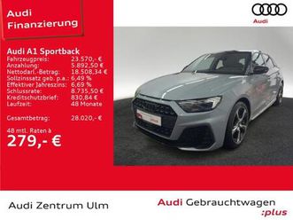 audi a1 sportback s line 30 tfsi s tronic led nav kam