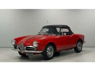 1961 alfa romeo giulietta giulietta spider veloce a vendre