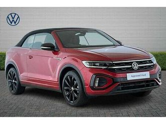 volkswagen t-roc cabriolet - 1.5 tsi r-line 2dr dsg