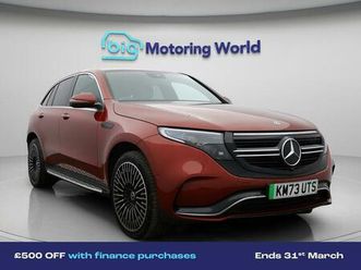 eqc 400 80kwh amg line (premium) auto 4matic 5dr