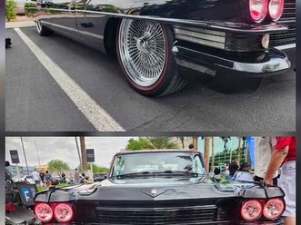 1963 cadillac deville full custom, 390 v8 power, red leather interior