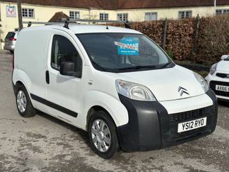 2012 citroen nemo 1.3 hdi lx [non start/stop] panel van diesel manual