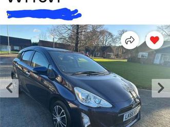 toyota, aqua hybrid auto, 2016, 1490 (cc)