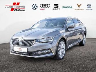 skoda superb combi 2.0 tdi l&k 4x4 led pano 360°