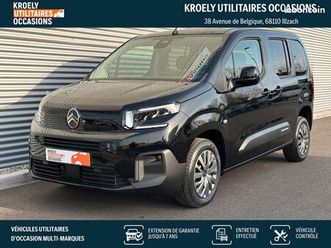 citroën berlingo utilitaire 5 places 1.5l 130ch eat8 premium connect m 24 990 ht