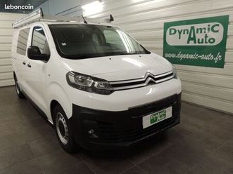 citroen jumpy fg m 100 kw batterie 50 kwh cabine approfondie fixe