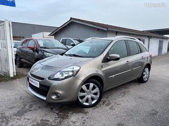 clio 3 estate 1.5 dci 90cv xv de france gps cuir attelage distribution freins avant 4 pneus neufs garantie possible 12 mois