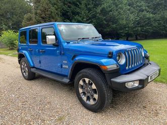 jeep wrangler 2.0 gme overland auto 4wd euro 6 (start/stop) 4dr