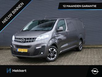 opel vivaro edition l3h1 2.0 cdti 122pk stoelverwarming | 17''lm | dab | apple carplay | dode hoek | cruise