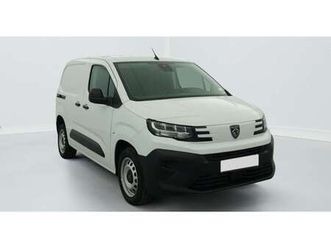 peugeot partner m 650kg 1.5 bluehdi 100 - 18 990 ht - 3 places / carplay / radar ar