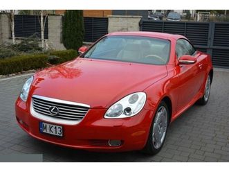 lexus sc 4.3 benzyna 285km 2002r