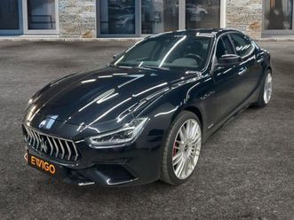 maserati ghibli gransport 3.0 v6 bi turbo 350ch bva8 valeur neuf de 90ke hors malus camera 21 pouces carplay