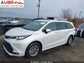 toyota sienna 2022 toyota sienna xle awd 7-passenger 2.5 benzyna 189km