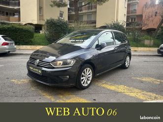 volkswagen golf vii sportsvan 1.6 tdi dsg7 110 cv gps boite auto
