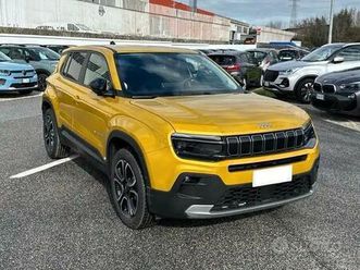 jeep avenger 1.2 turbo 100 cv summit