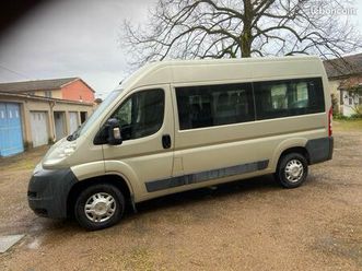 vends peugeot boxer aménagé bus 9 places, peu servi, bon état général