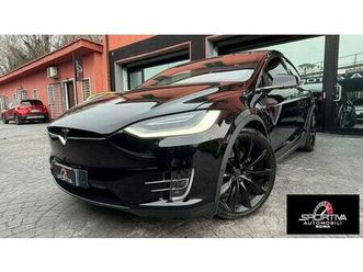tesla model x unico proprietario anticipo 14990 euro rata mensile 487,00 euro 100 kwh dual motor long range 4wd au