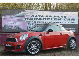mini john cooper works coupe 1.6i cooper pack jcw sensor ar clim 92.189km