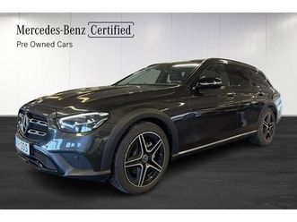 mercedes-benz e 220 d 4matic all-terrain moms/panorama/burmester/hud 2023 grå