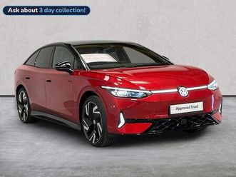 2026 volkswagen id.7 e gtx plus (exterior pack w. p/roof) saloon