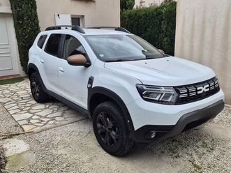dacia duster extreme eco-g 100 blanc 1re main 38 659 km entretien renault