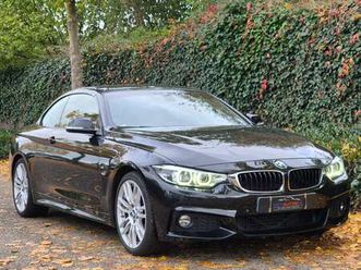 bmw 4-serie cabrio, 420i m sport high executive cabrio dig dash apple carplay elekstoelen nbt evo gr navi leder zwart nap