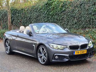 bmw 4-serie cabrio 430i m sport apple carplay 6wb dig. dash elk.stoelen line assist dodehoek camera, 430i high executive