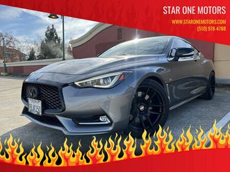 2018 infiniti q60 3.0t sport coupe rwd