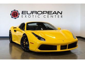 2018 ferrari 488 spider rwd