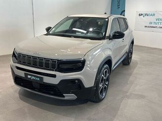 jeep avenger e-hybrid 1.2 mhev e-hybrid turbo summit