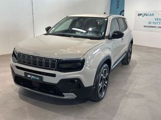 jeep avenger e-hybrid 1.2 mhev e-hybrid turbo summit