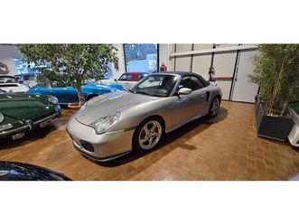 996 911 porsche turbo cabriolet book service full italia