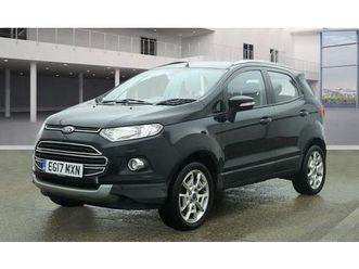 2017 ford ecosport 1.0t titanium (125ps) (start/stop)