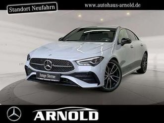 mercedes-benz cla 200 cla 200 coupe amg-line distronic led navi night!