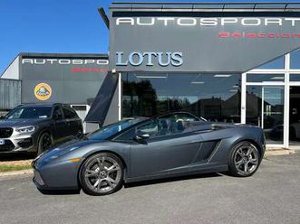 lamborghini gallardo gallardo spyder 5.0 v10 e-gear