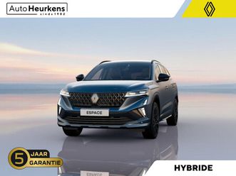 renault espace 7-zits esprit alpine full hybrid e-tech 200 l meer dan € 5.000 voorraadvoordeel! l gratis 5 jaar fabrieksgarantie!
